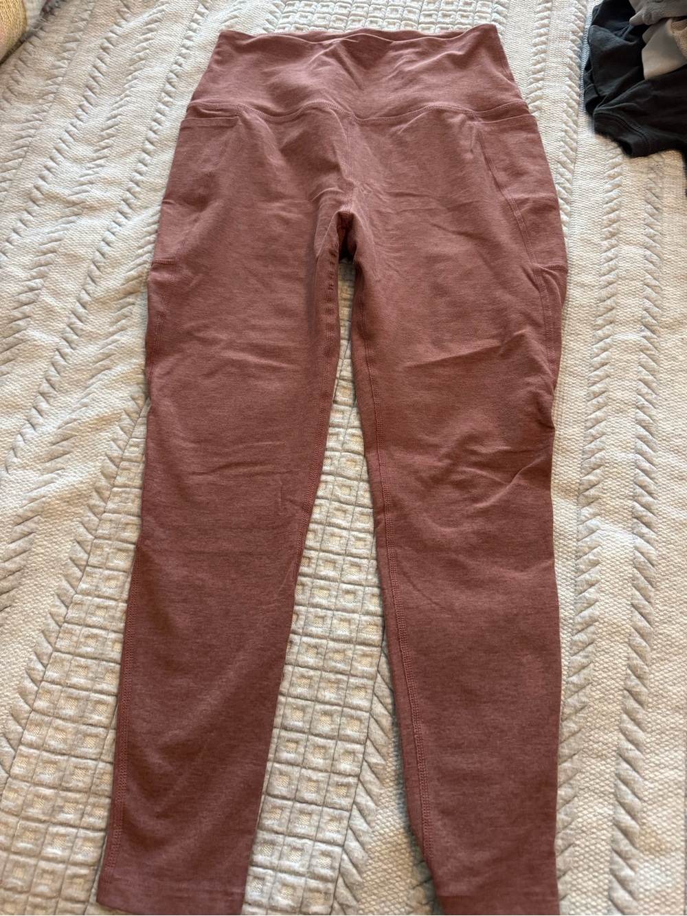 Beyond Yoga Men's Slim Joggers in Mauve Brown